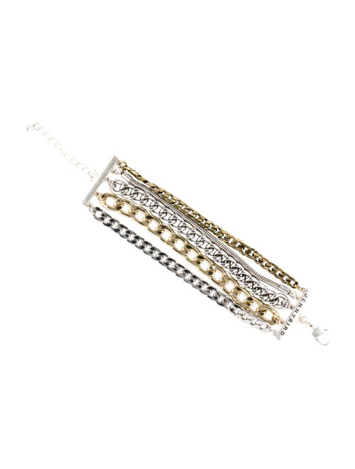 Jenny Bird Two-Tone Multistrand Link Bracelet
