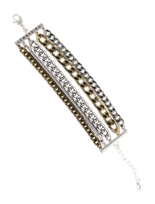Jenny Bird Two-Tone Multistrand Link Bracelet