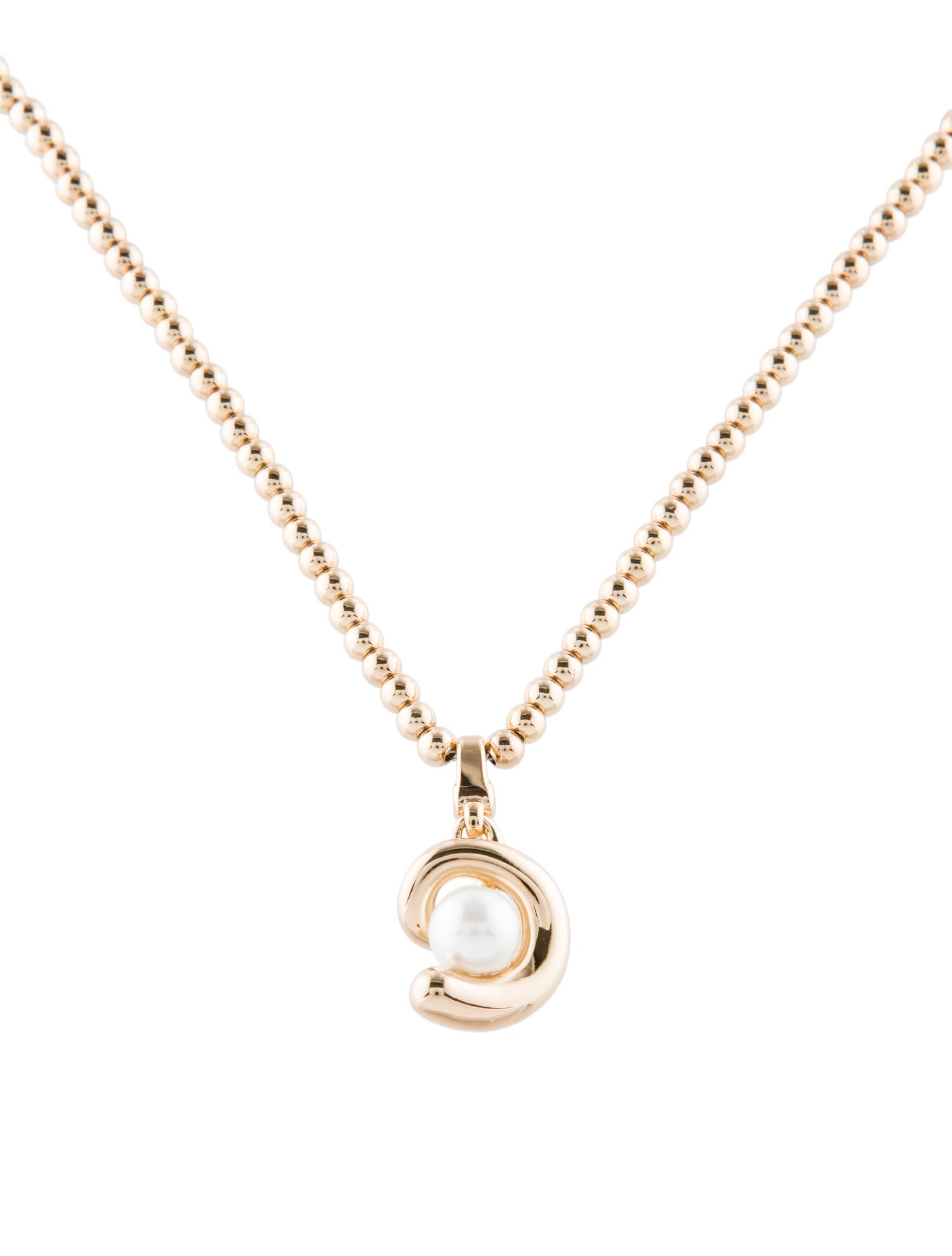 Jenny Bird Faux Pearl Daphne Pendant Necklace