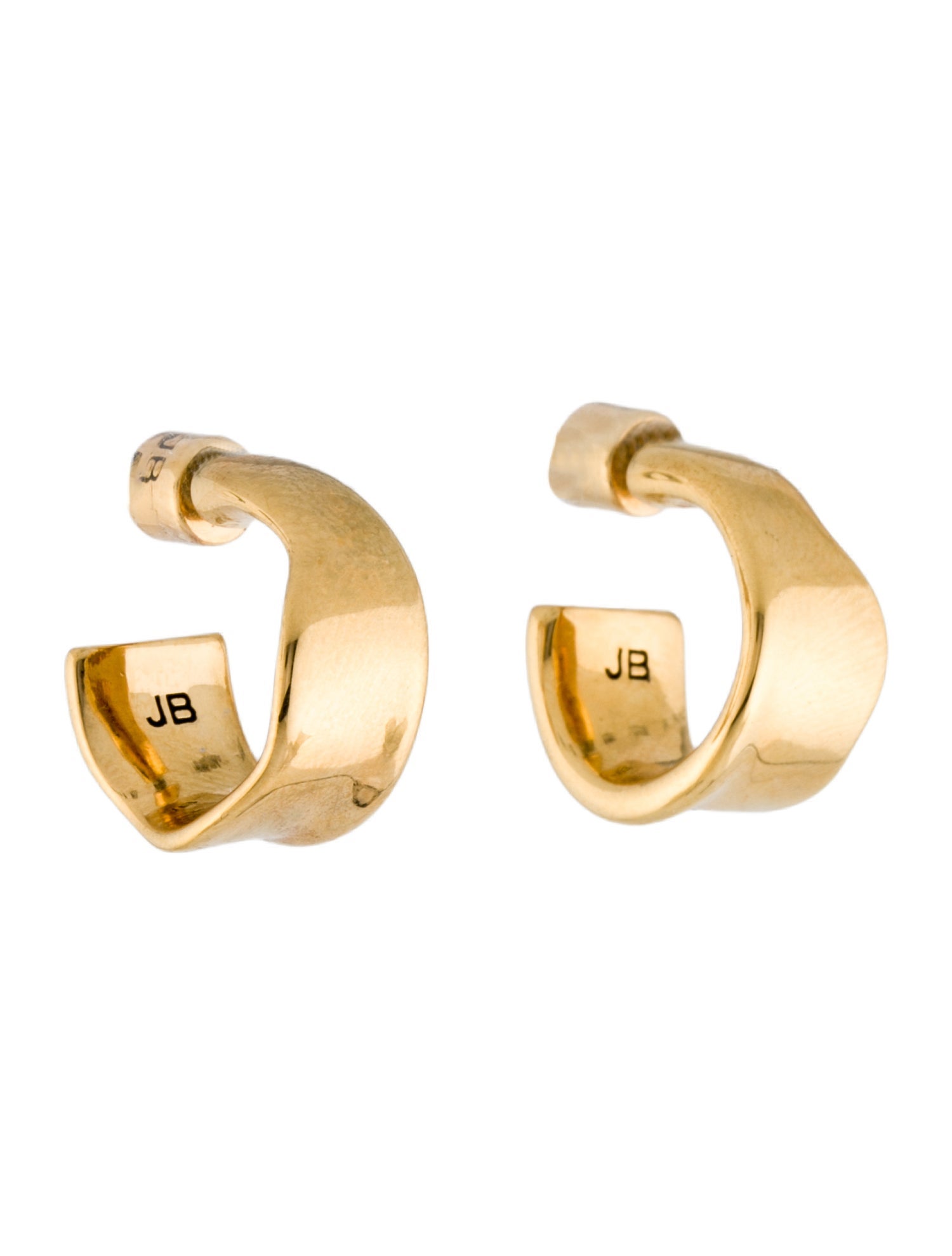 Jenny Bird Sculpted Hoop Earrings
