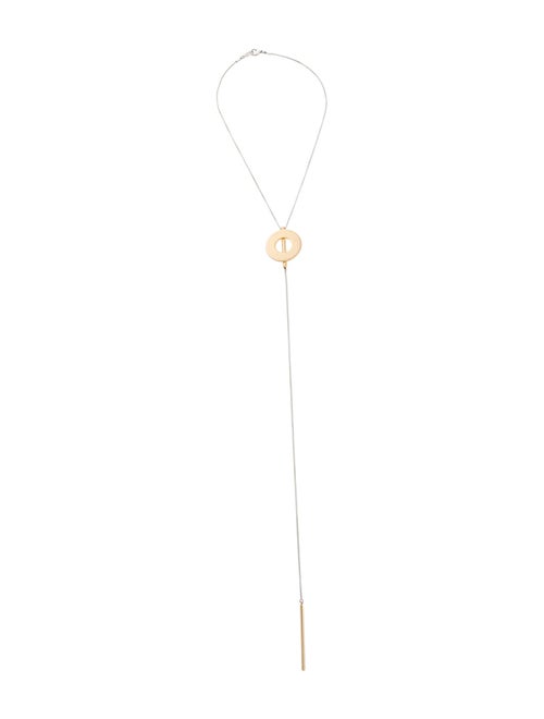 Jenny Bird Two-Tone Link Lavalier Necklace