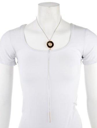 Jenny Bird Two-Tone Link Lavalier Necklace