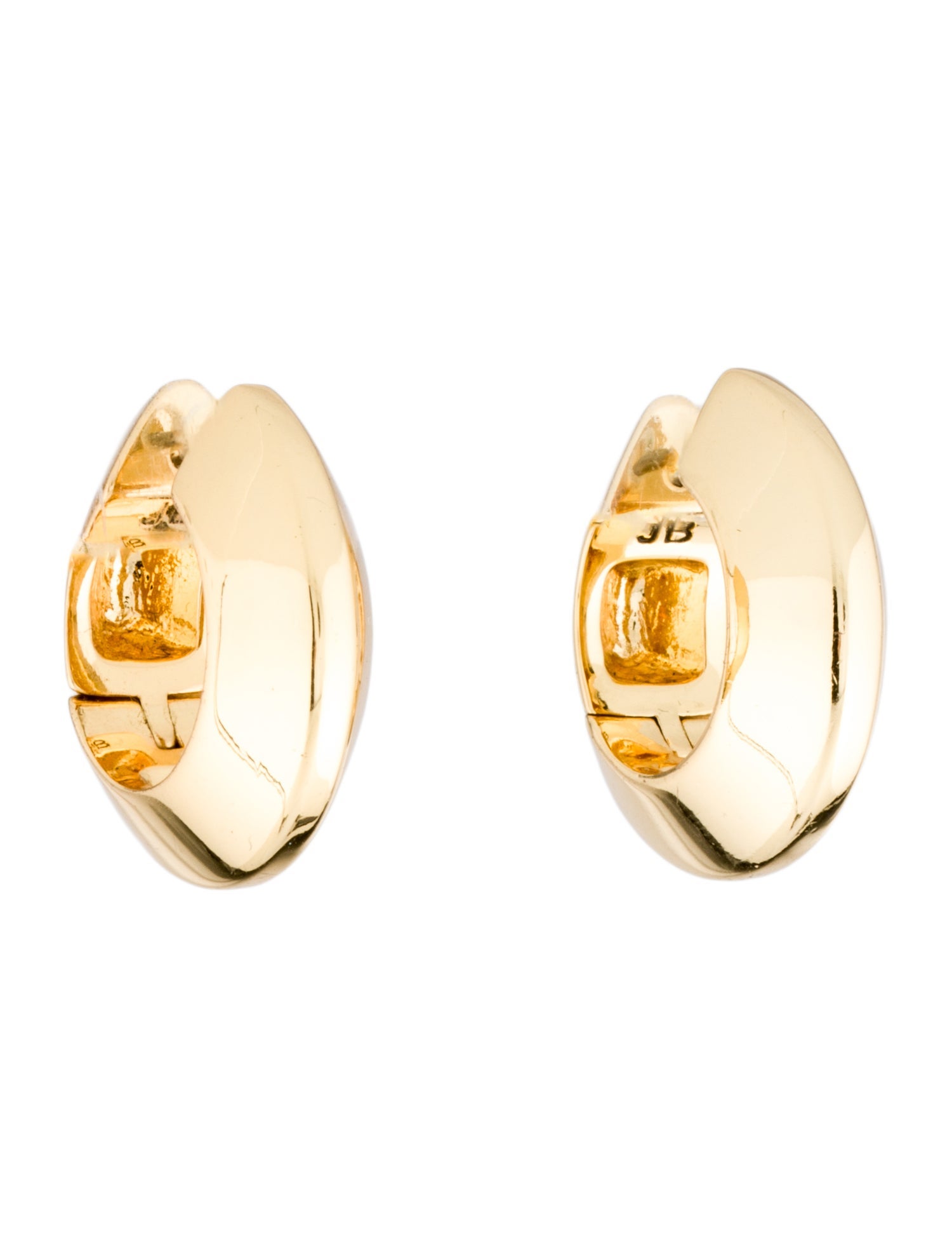 Jenny Bird Wide Hinged Hoops Earrings