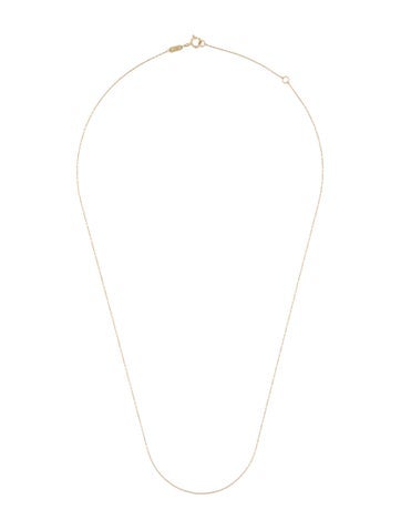 Pre-owned Jenny Bird 14k Chain Necklace, 18" In Multi