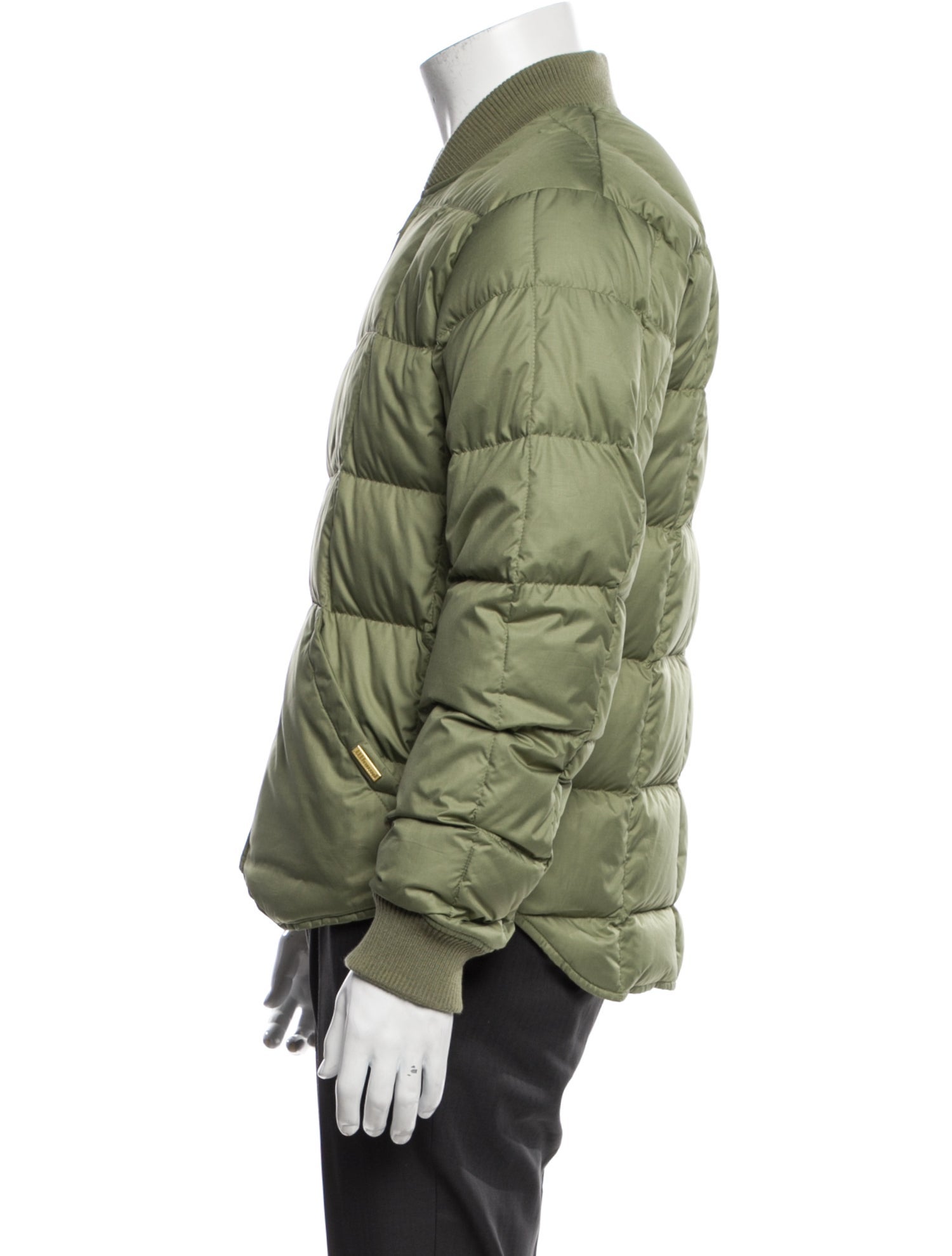 JJJJound x Eddie Bauer Puffer Coat - Green Outerwear, Clothing