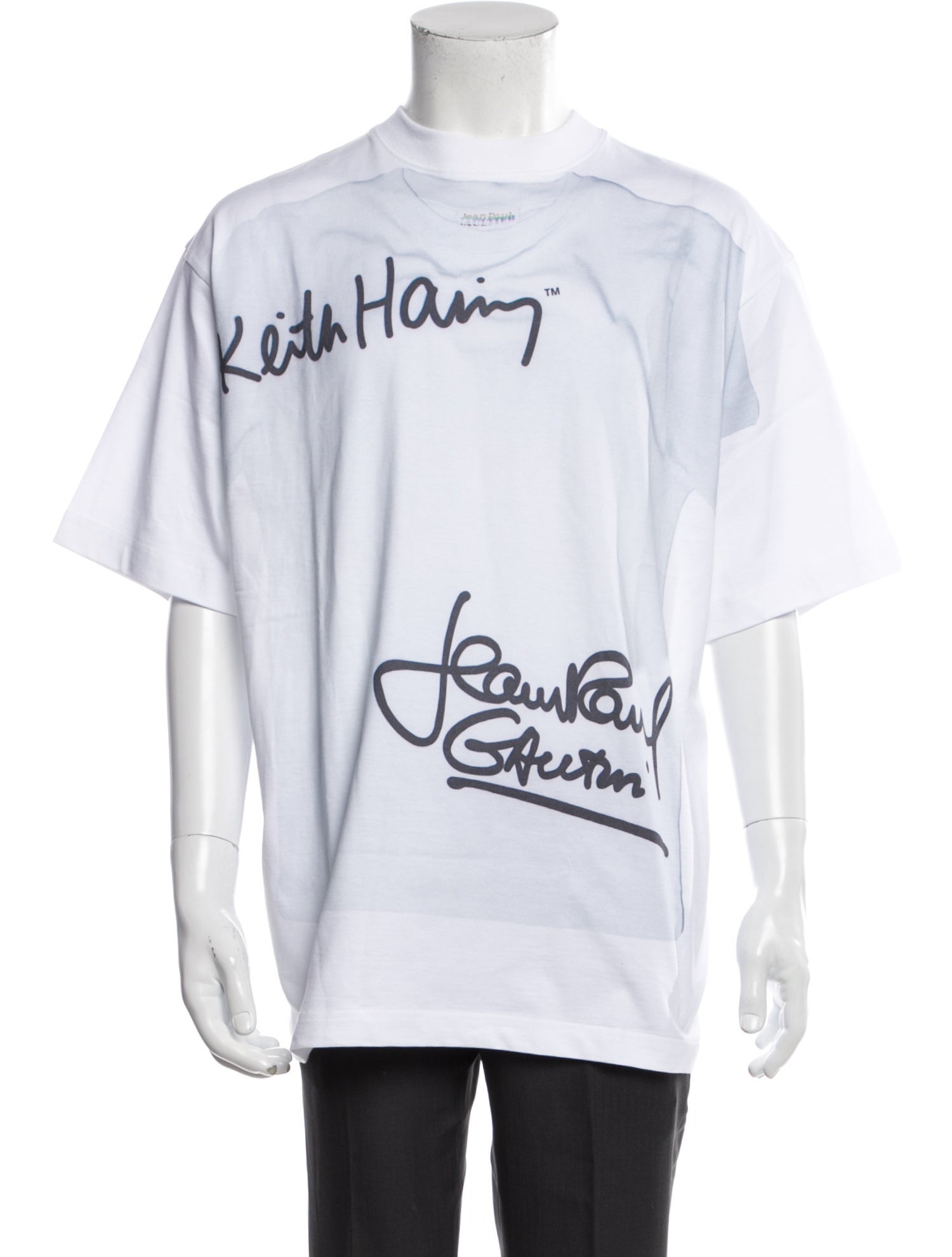 Jean Paul Gaultier x Keith Haring Graphic Print Crew Neck T
