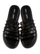 Melissa x Jean Paul Gaultier Leather Studded Accents Slides