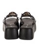 Melissa x Jean Paul Gaultier Leather Studded Accents Slides