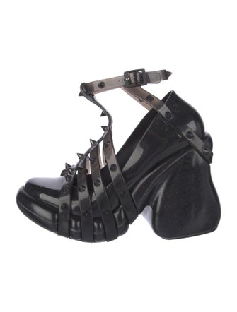 Melissa x Jean Paul Gaultier Rubber Studded Accents Pumps
