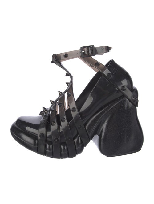 Melissa x Jean Paul Gaultier Rubber Studded Accents Pumps