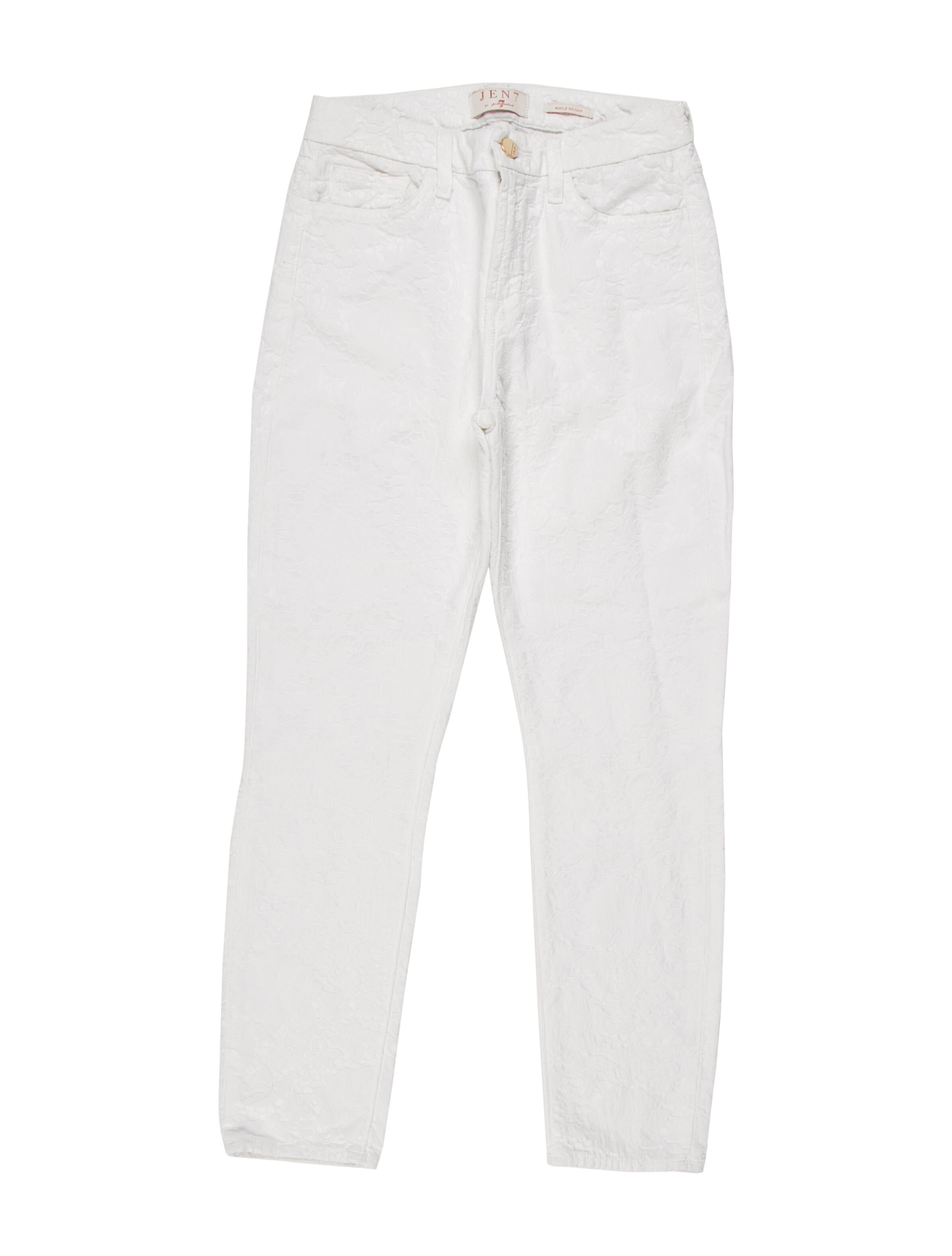 Jen7 Mid-Rise Skinny Leg Jeans