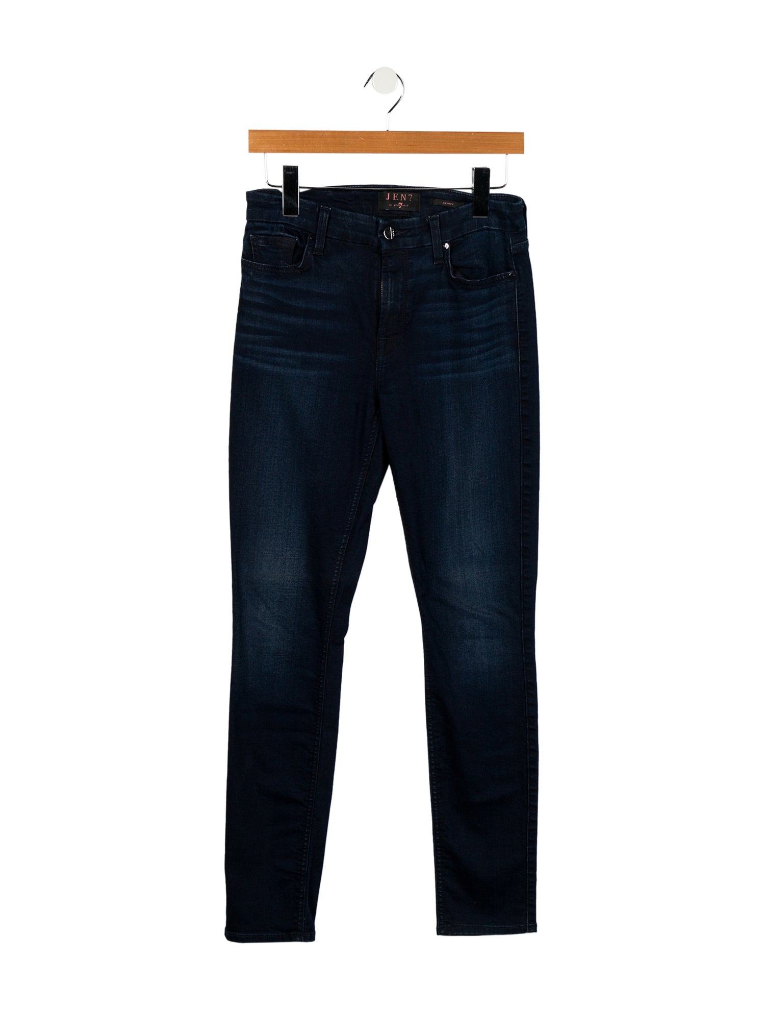 Jen7 Mid-Rise Skinny Leg Jeans