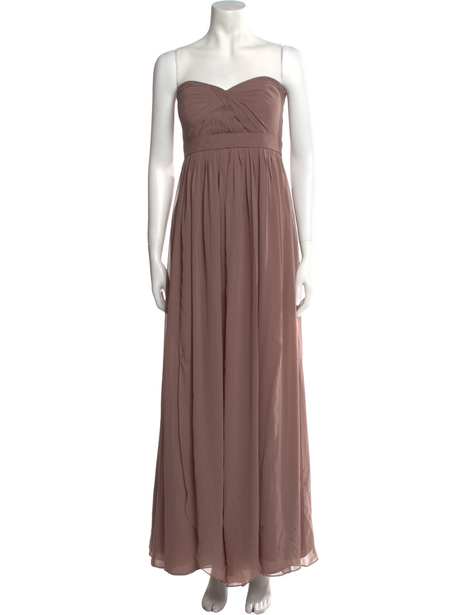 Jenny Yoo Strapless Long Dress