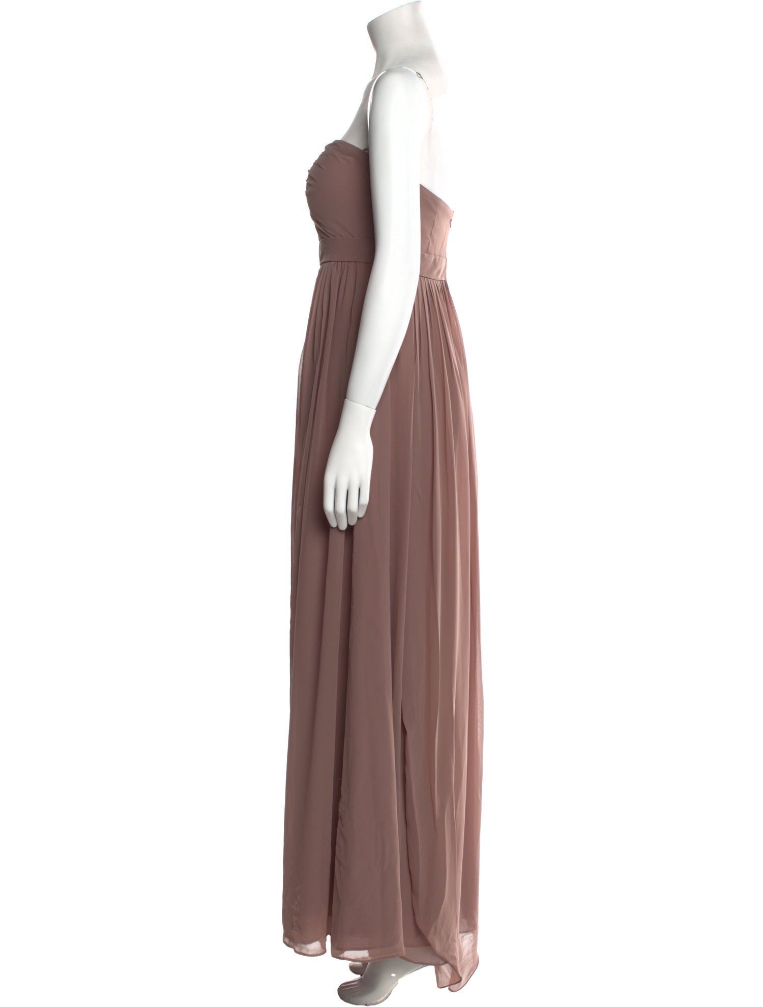 Jenny Yoo Strapless Long Dress