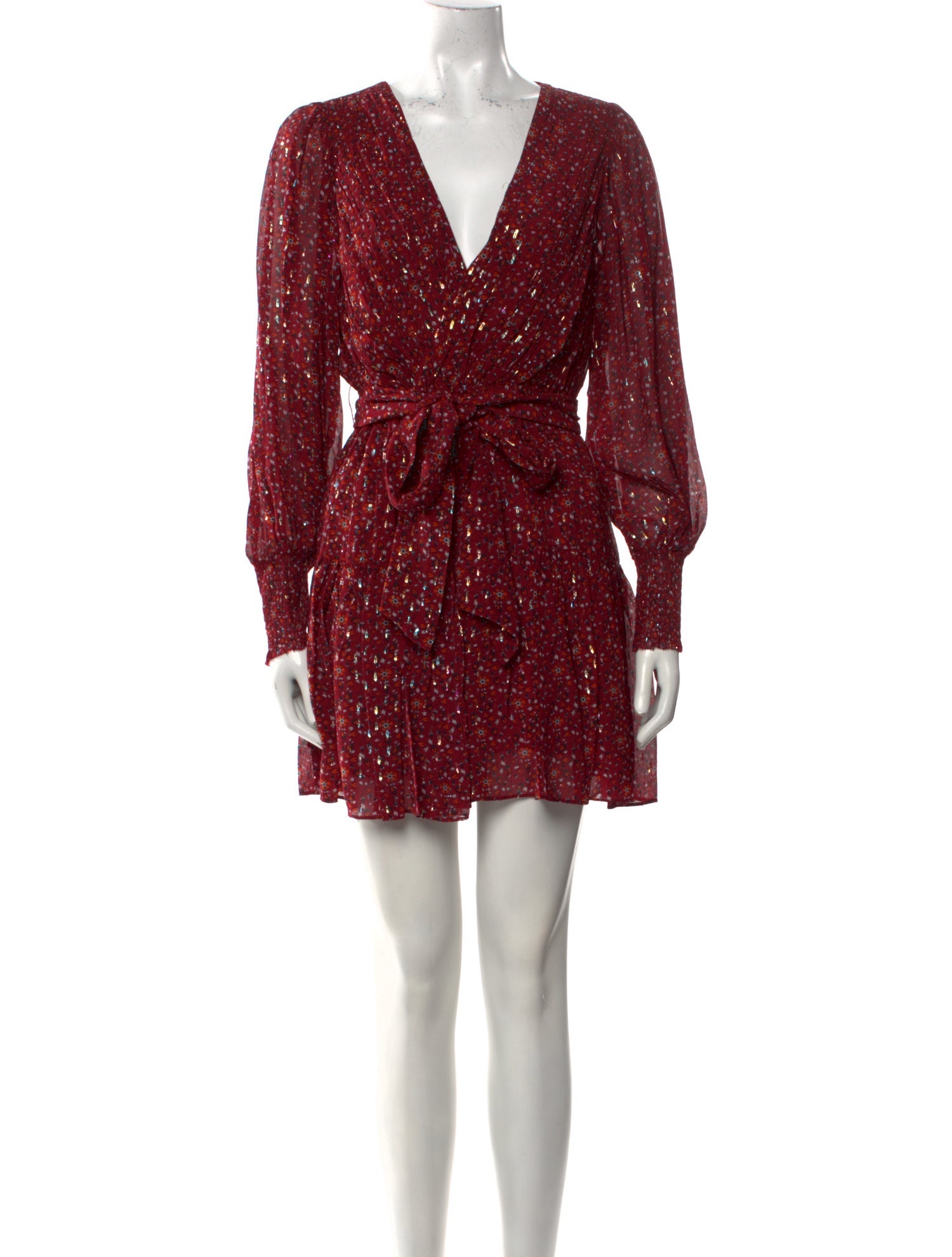 Jenny Yoo Printed Mini Dress