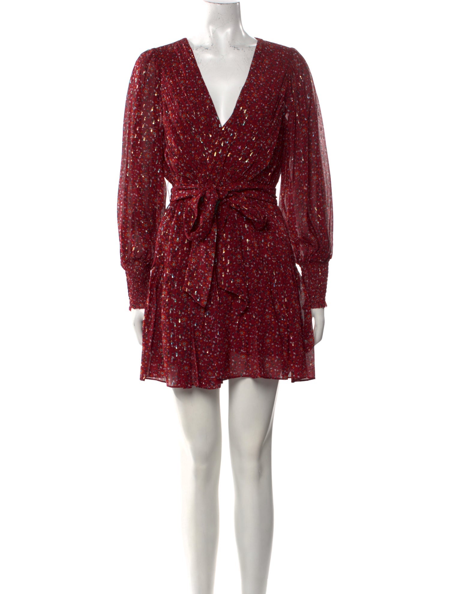 Jenny Yoo Printed Mini Dress