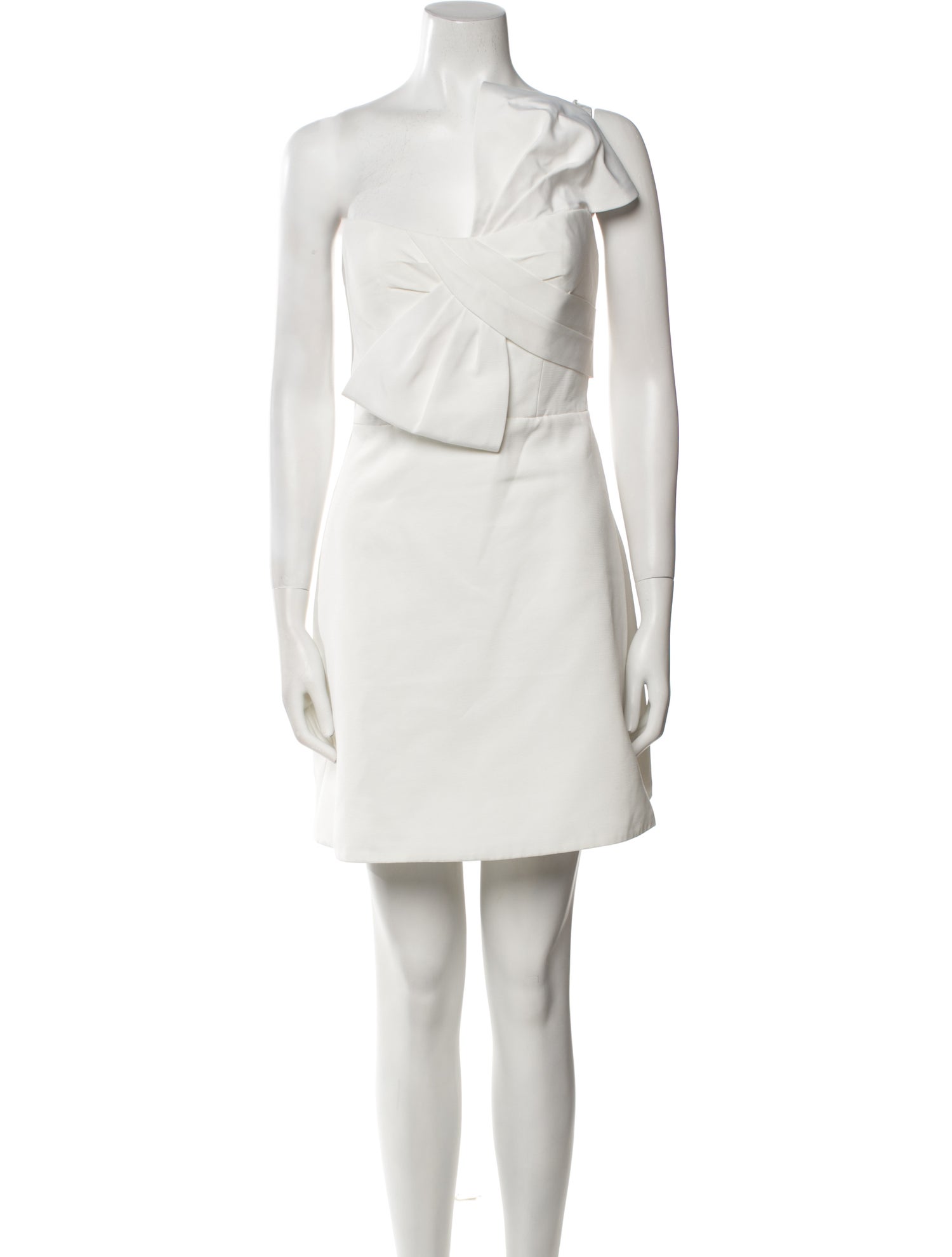 Jenny Yoo One-Shoulder Mini Dress w/ Tags