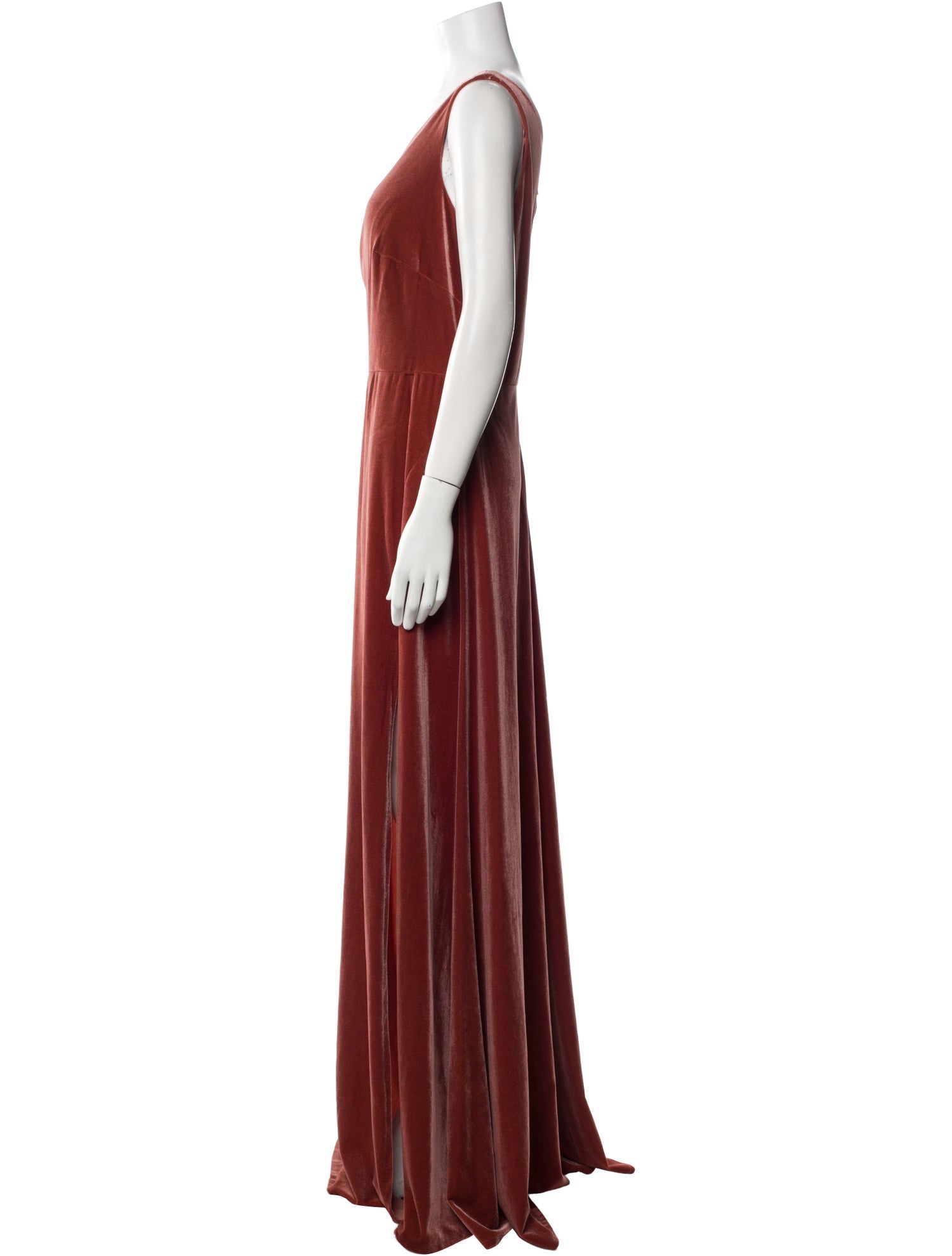Jenny Yoo One-Shoulder Long Dress