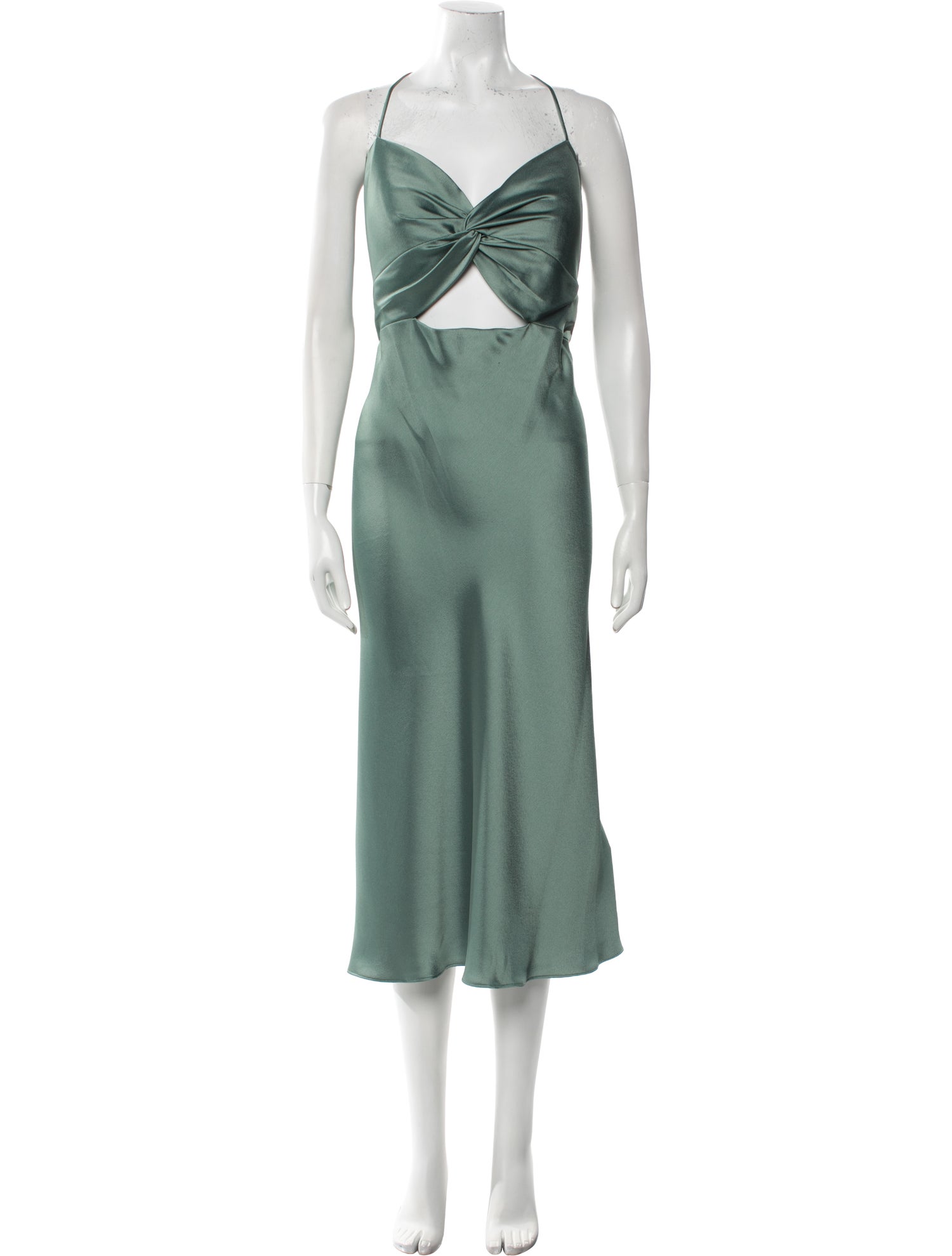 Jenny Yoo V-Neck Long Dress