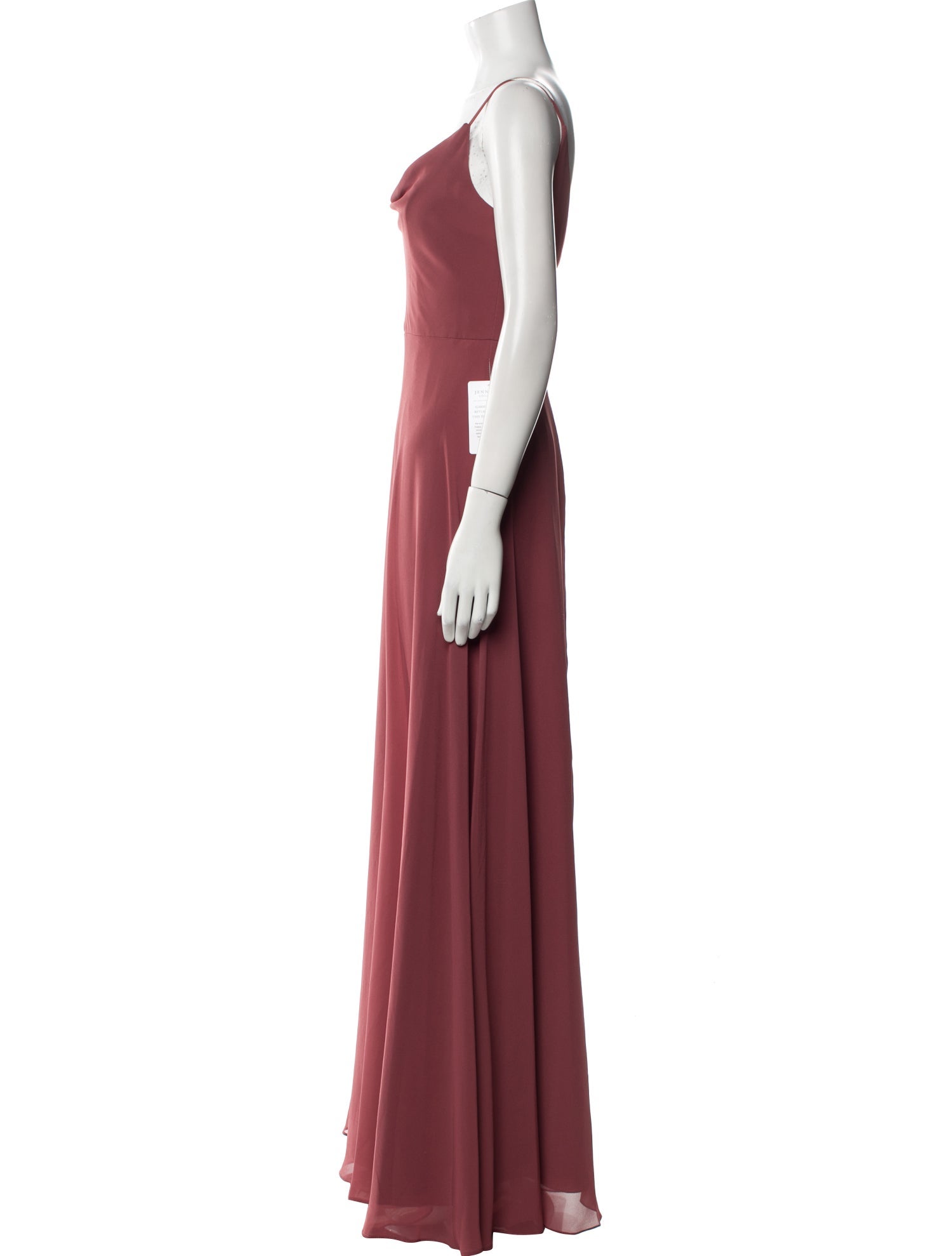 Jenny Yoo Cowl Neck Long Dress w/ Tags