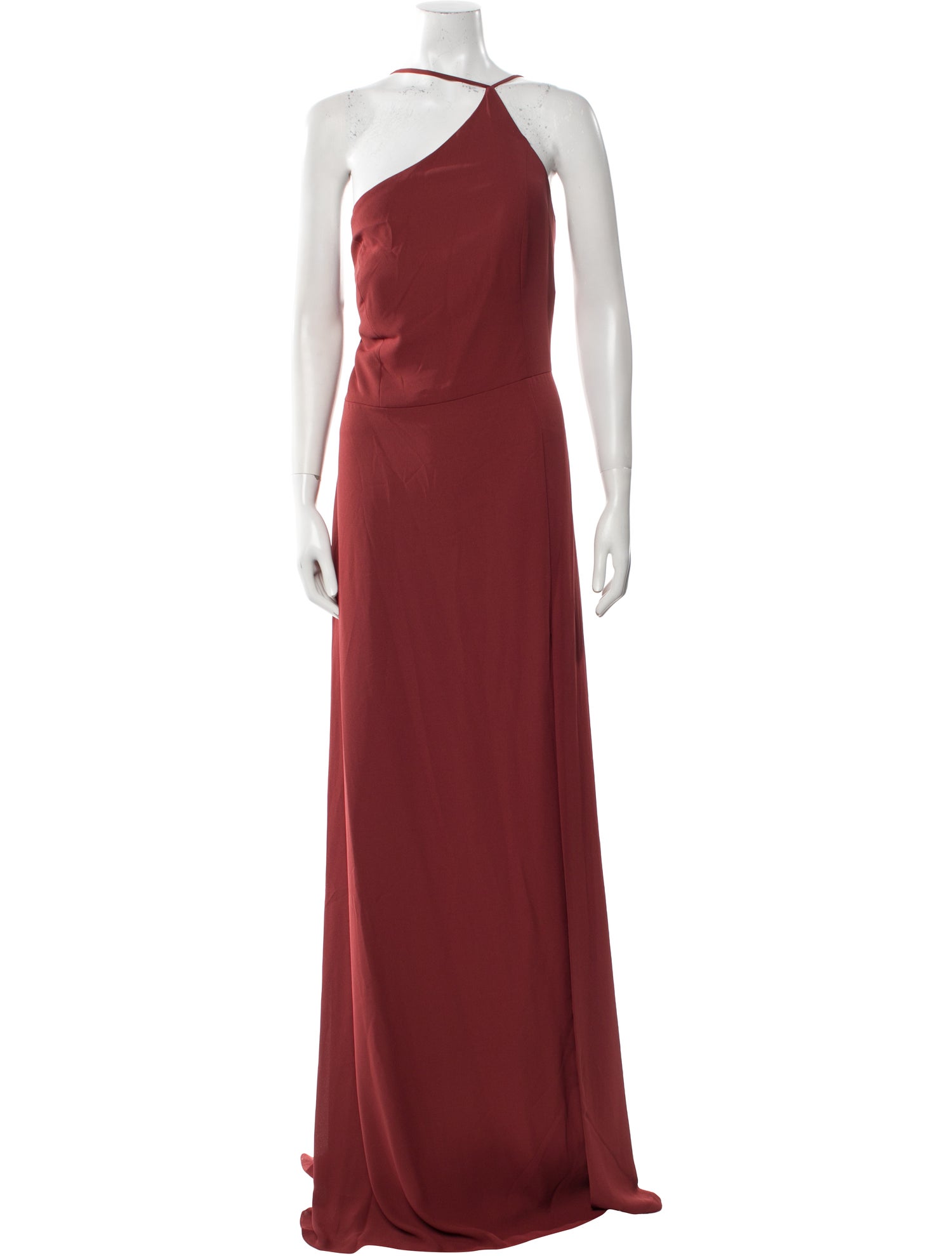 Jenny Yoo One-Shoulder Long Dress