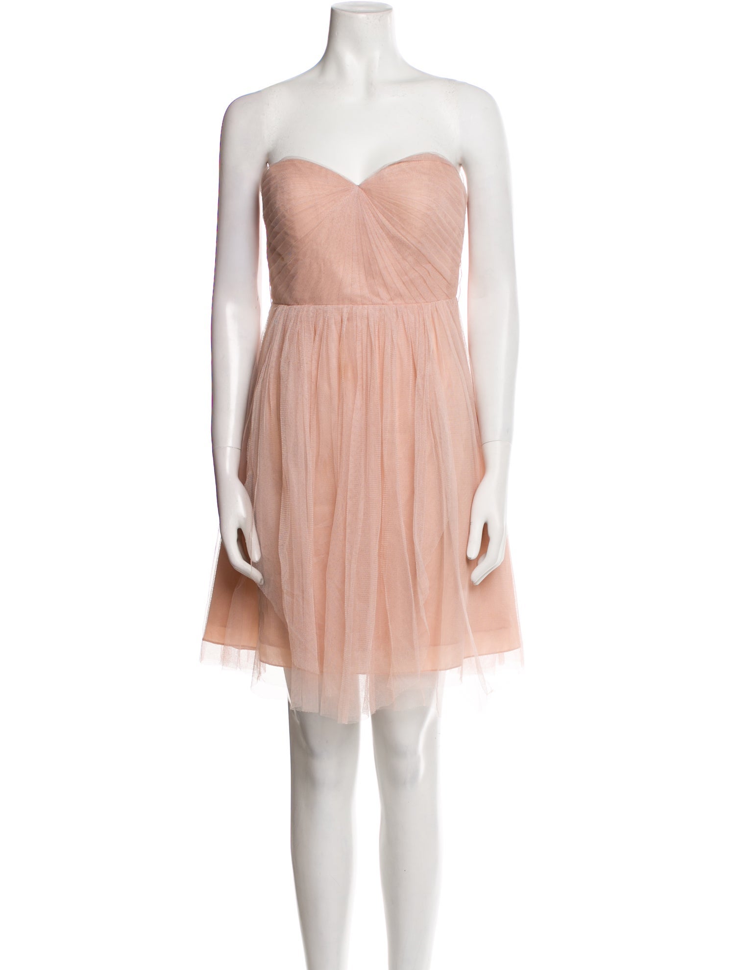 Jenny Yoo Strapless Mini Dress