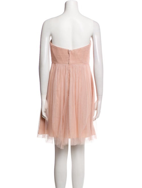 Jenny Yoo Strapless Mini Dress