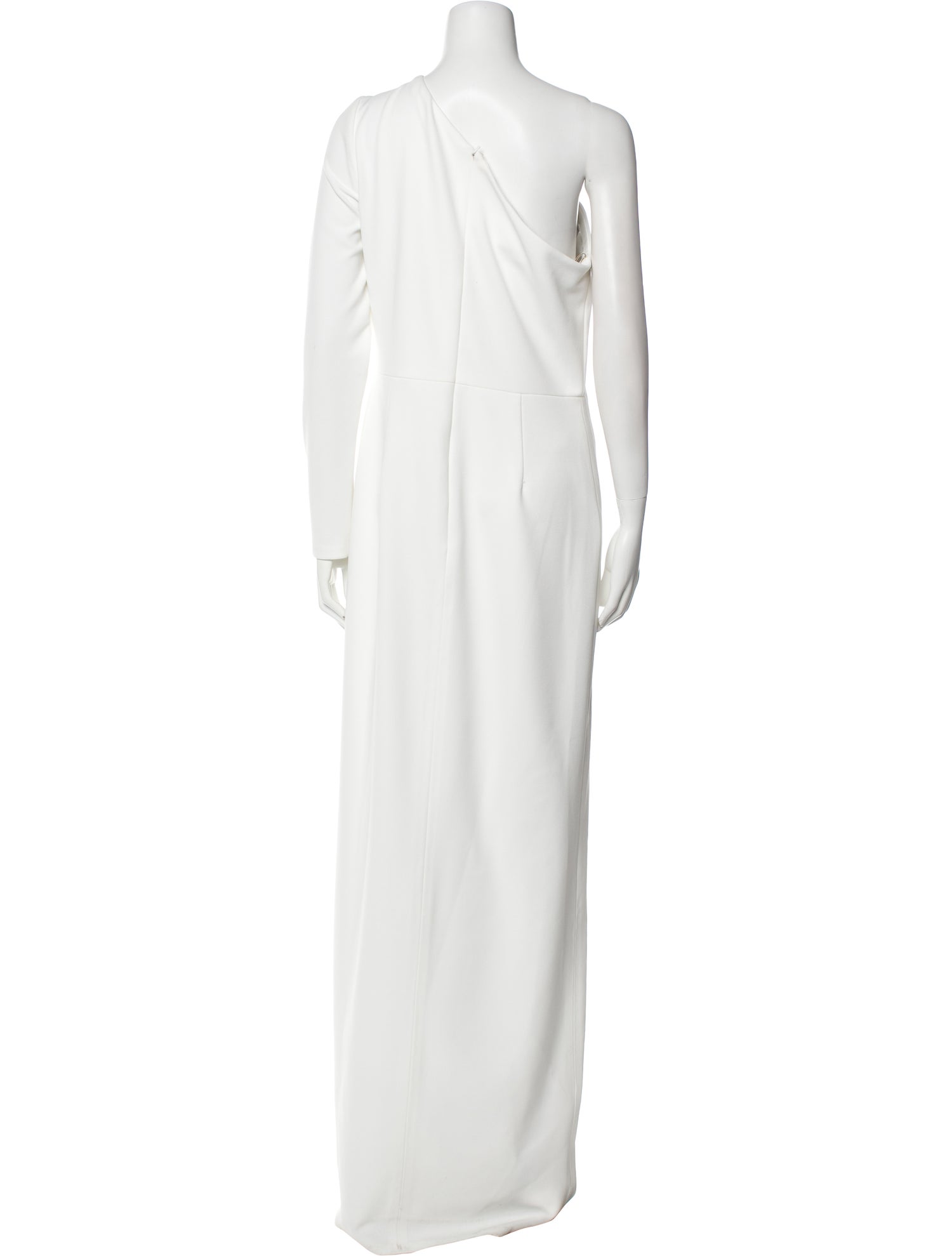 Jenny Yoo One-Shoulder Long Dress