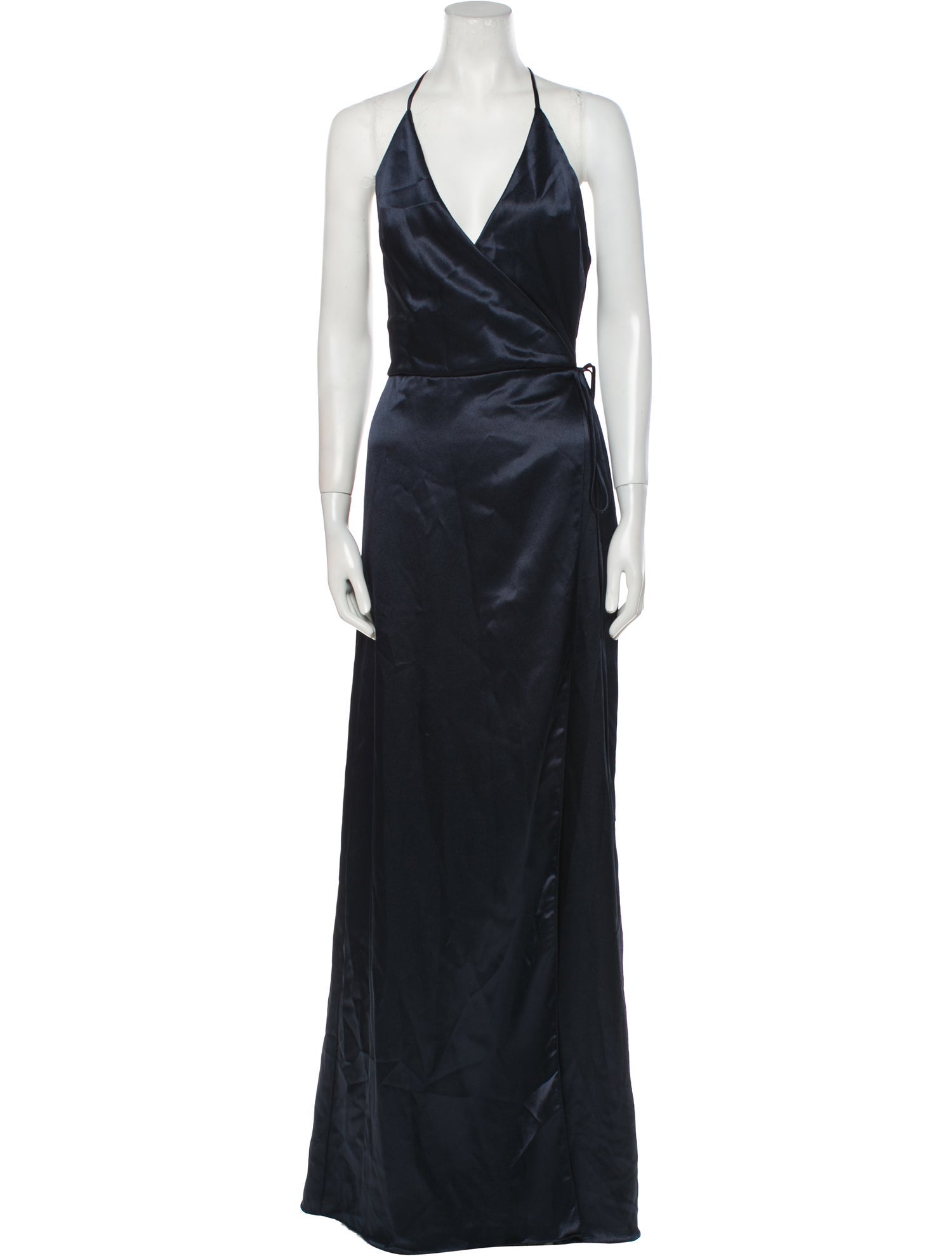 Jenny Yoo Halterneck Long Dress