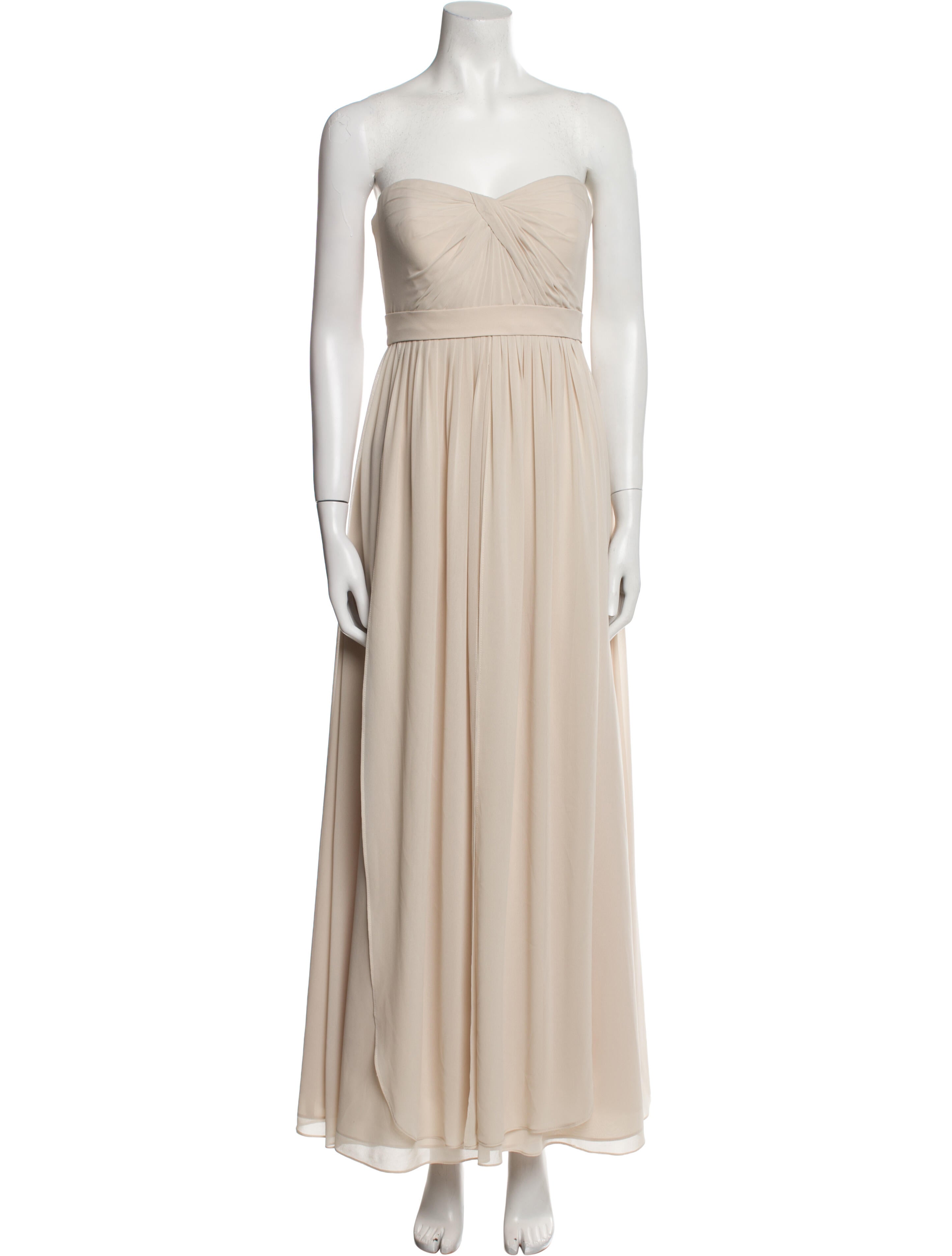 Jenny Yoo Strapless Long Dress