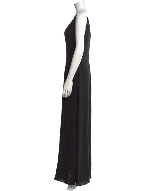 Jenny Yoo V-Neck Long Dress