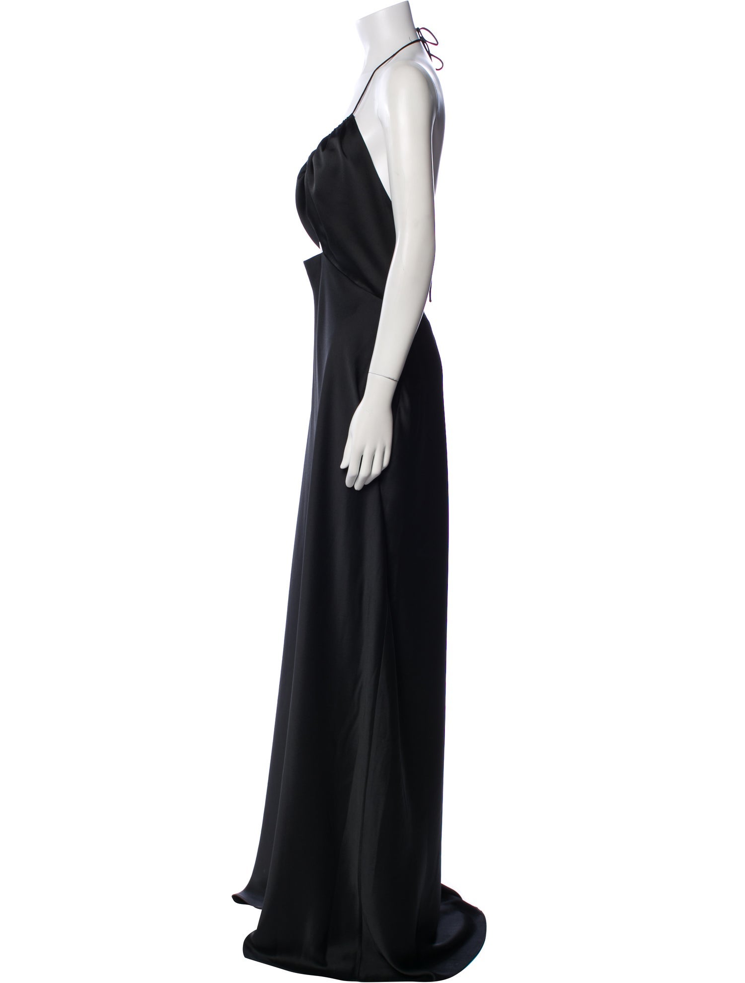 Jenny Yoo Halterneck Long Dress