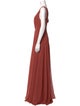Jenny Yoo V-Neck Long Dress