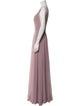 Jenny Yoo V-Neck Long Dress