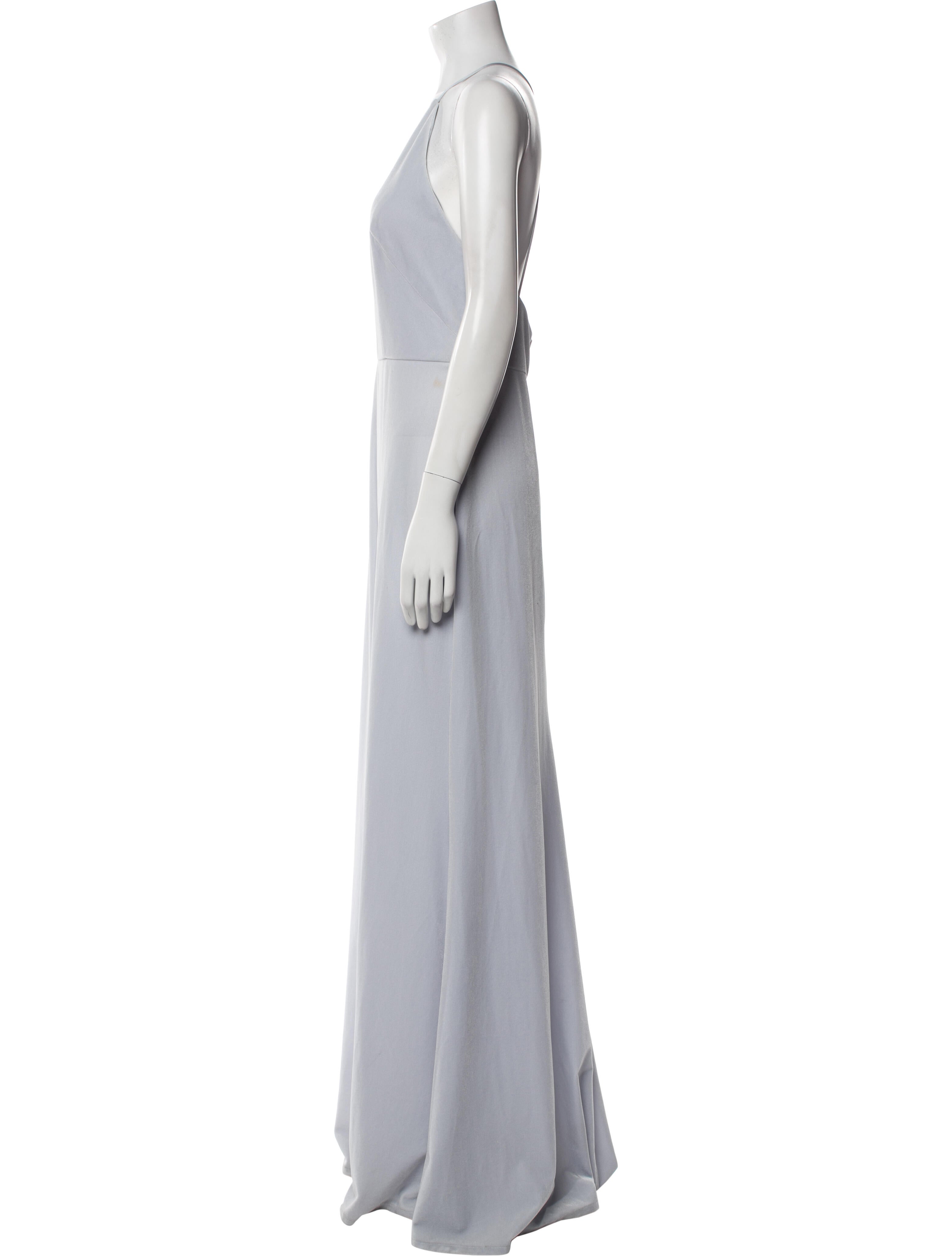 Jenny Yoo Velvet Long Dress