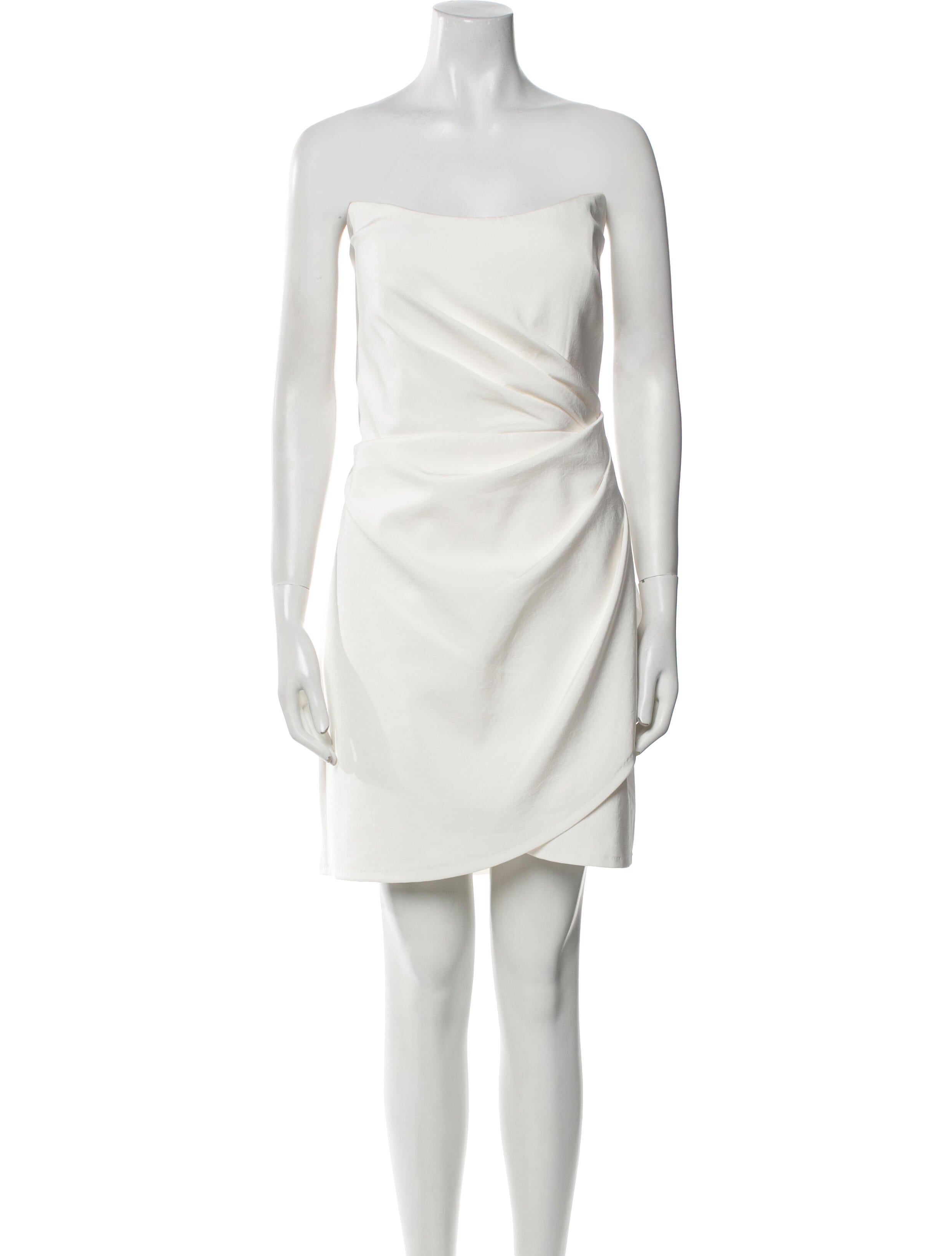 Jenny Yoo Strapless Mini Dress