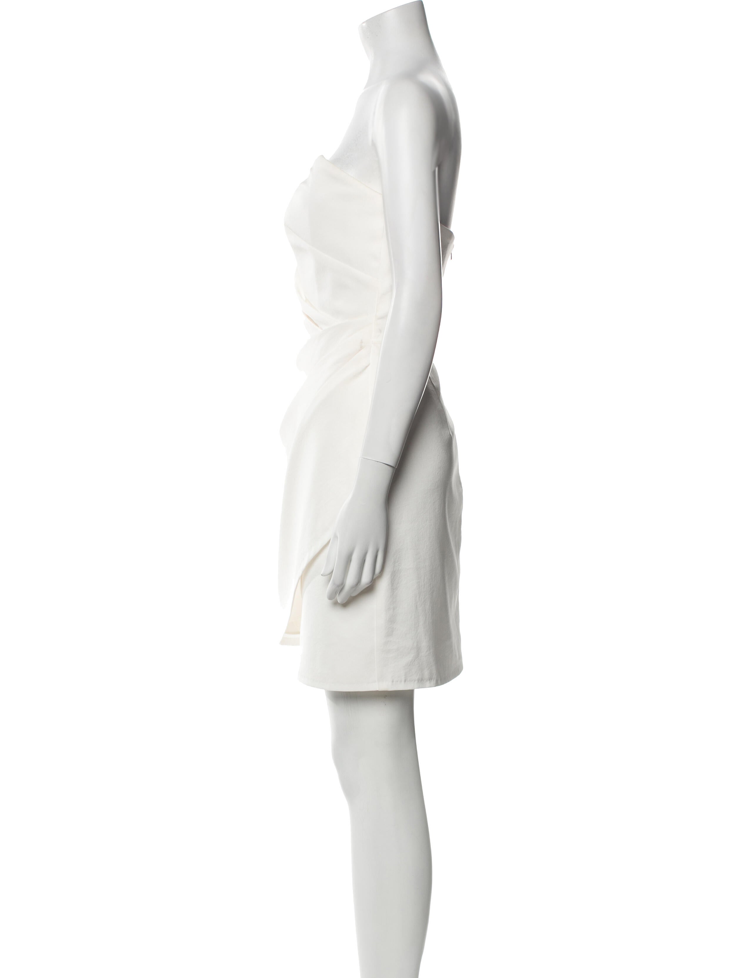 Jenny Yoo Strapless Mini Dress