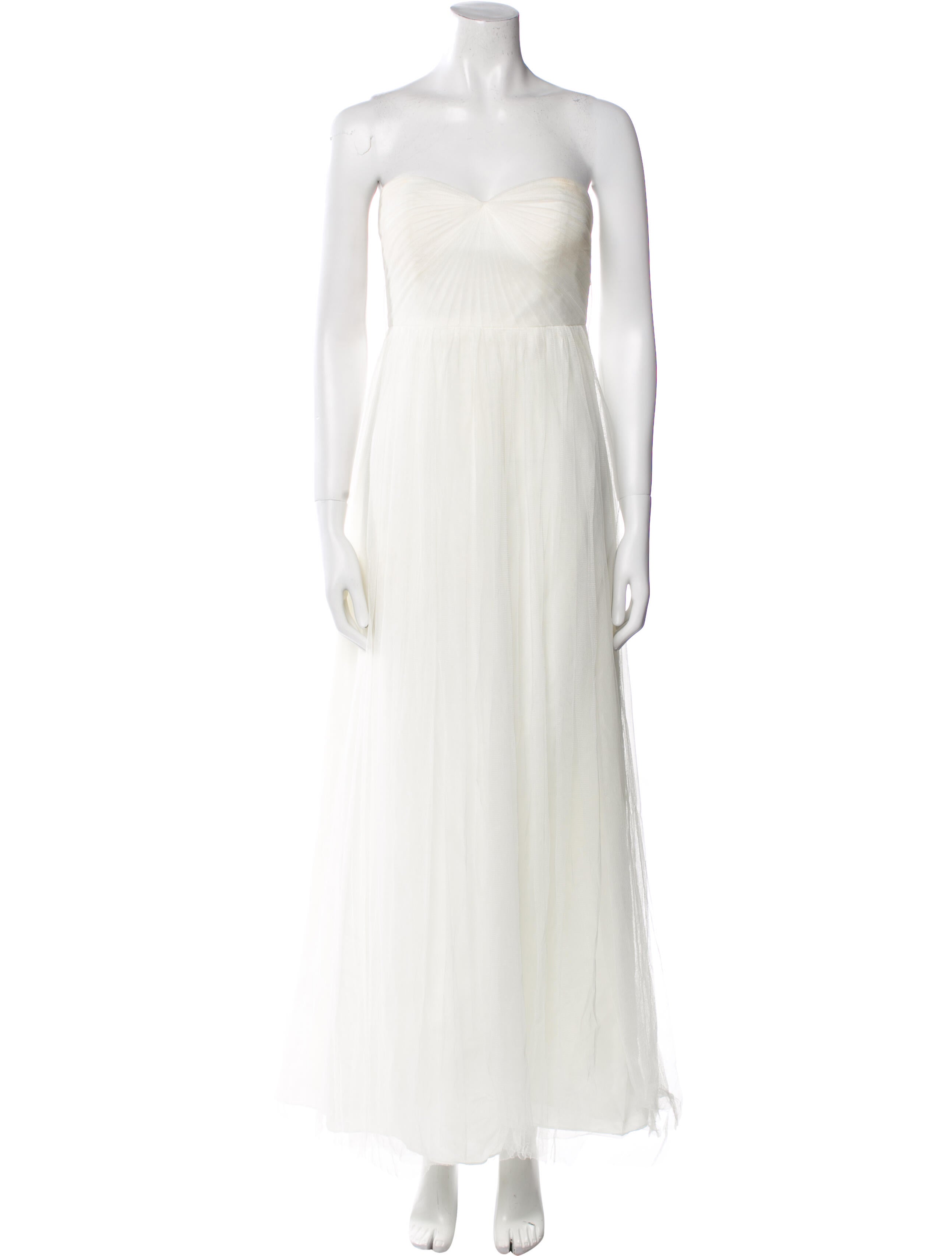 Jenny Yoo Strapless Long Dress