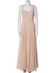Jenny Yoo Square Neckline Long Dress
