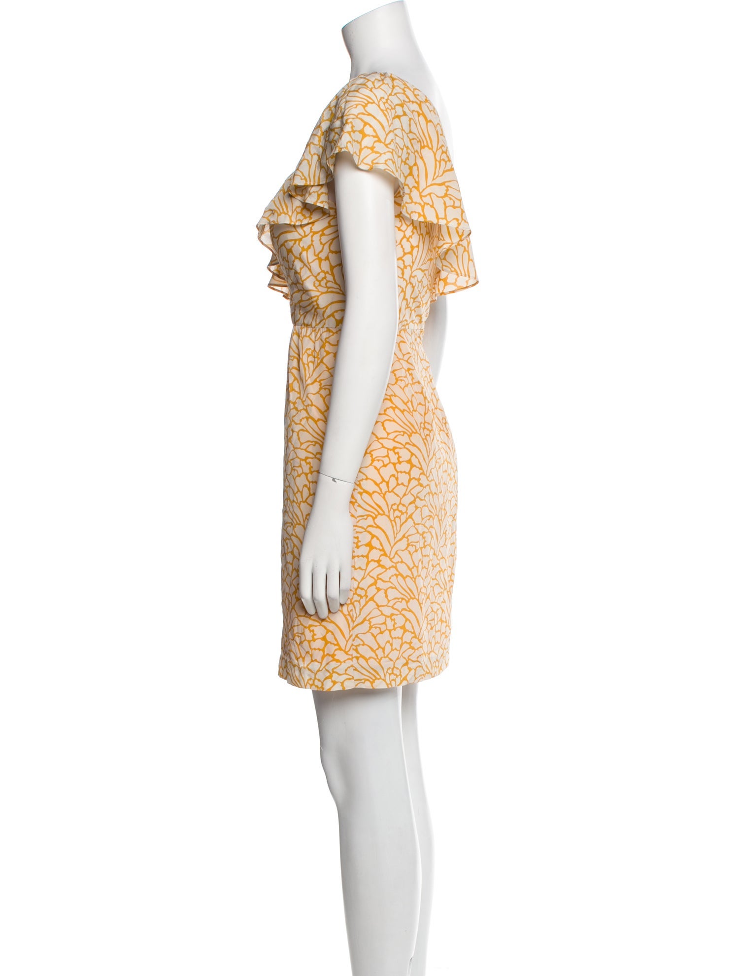 Jenny Yoo Silk Mini Dress