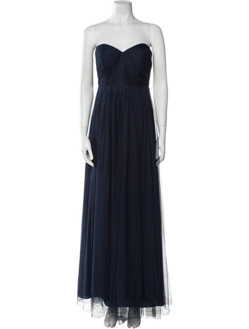 Jenny Yoo Strapless Long Dress
