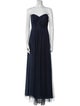 Jenny Yoo Strapless Long Dress