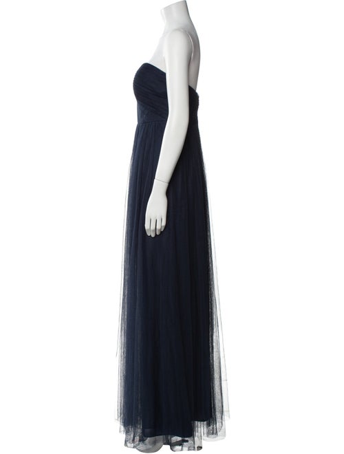 Jenny Yoo Strapless Long Dress