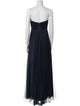 Jenny Yoo Strapless Long Dress