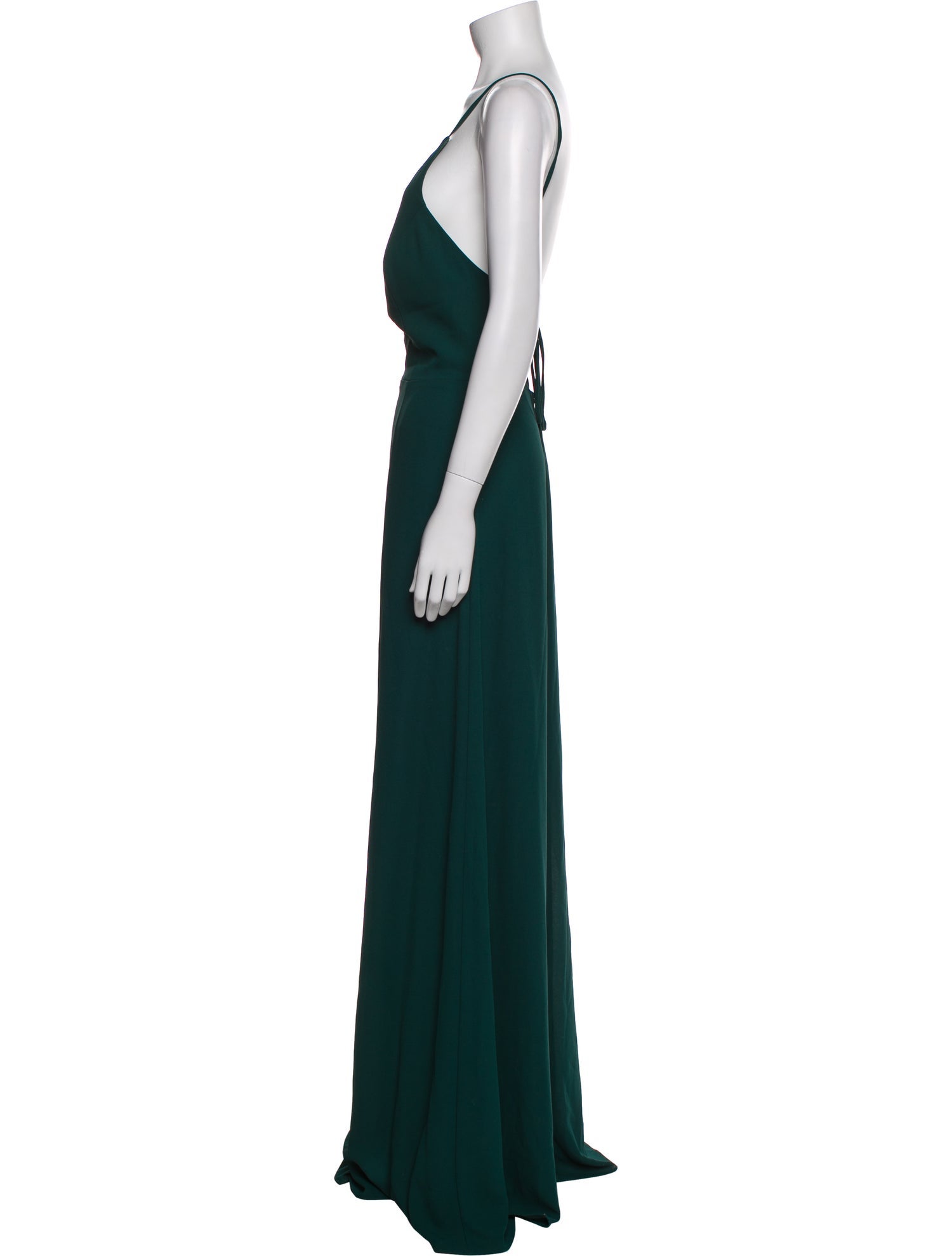Jenny Yoo Scoop Neck Long Dress