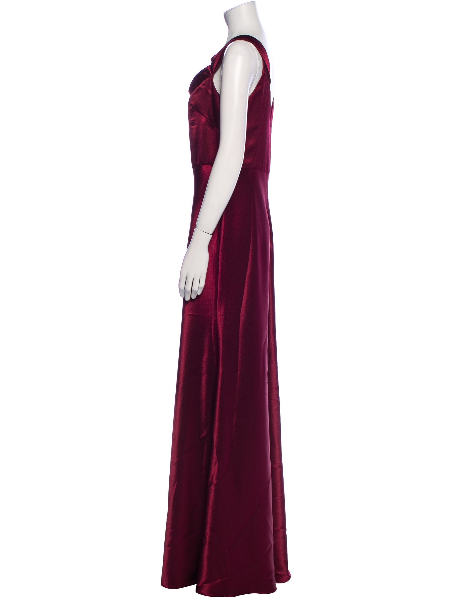 Jenny Yoo Scoop Neck Long Dress