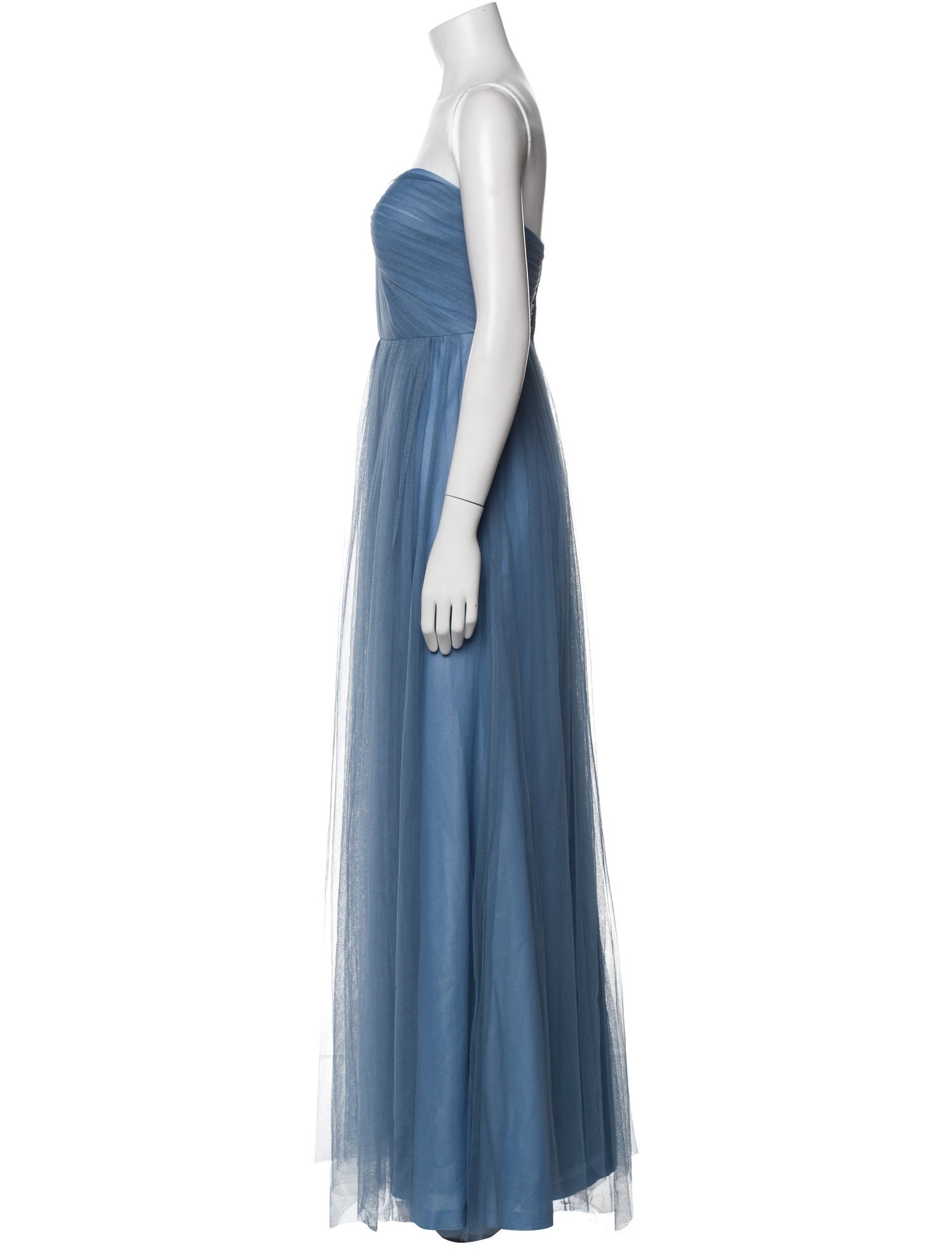 Jenny Yoo Strapless Long Dress
