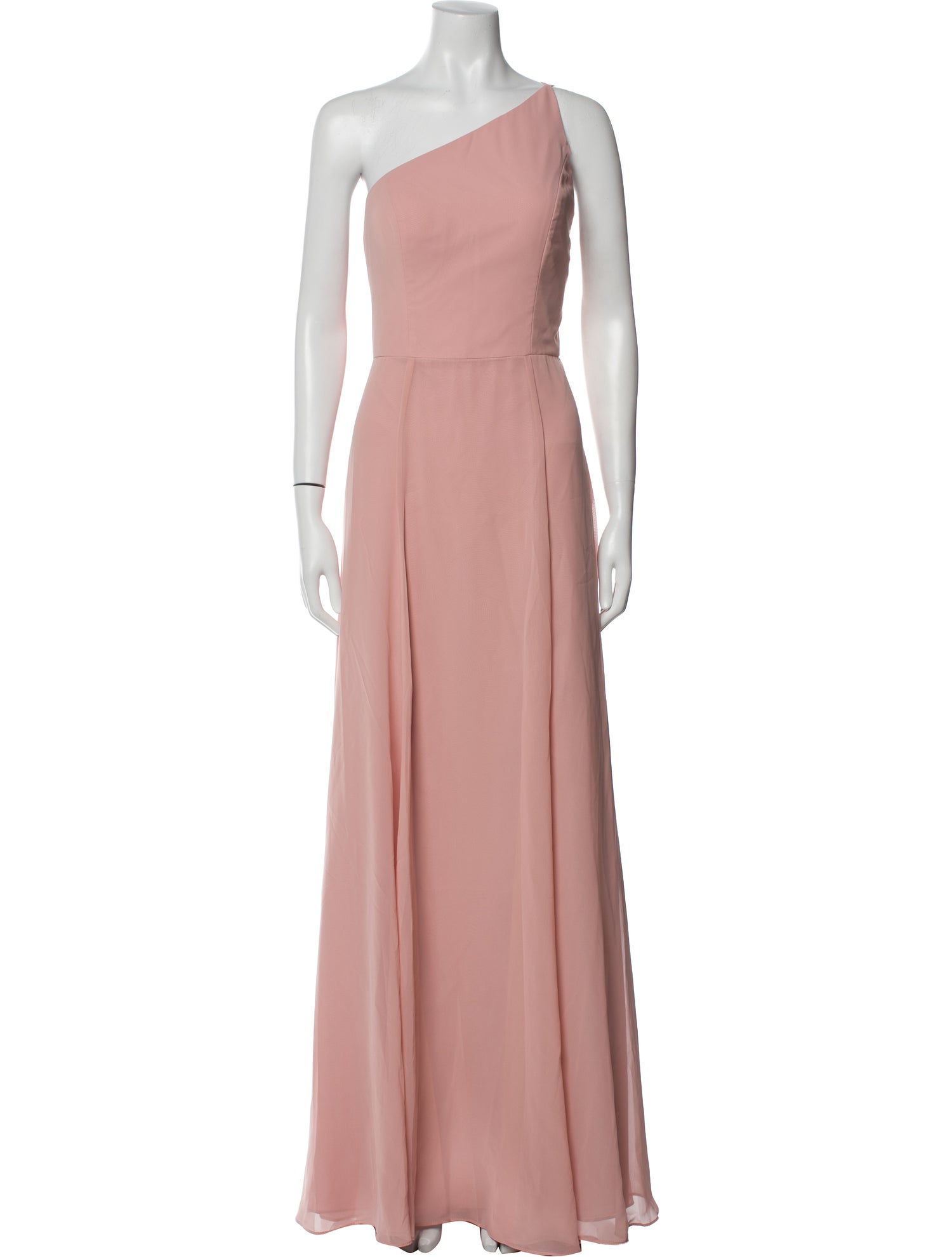 Jenny Yoo One-Shoulder Long Dress
