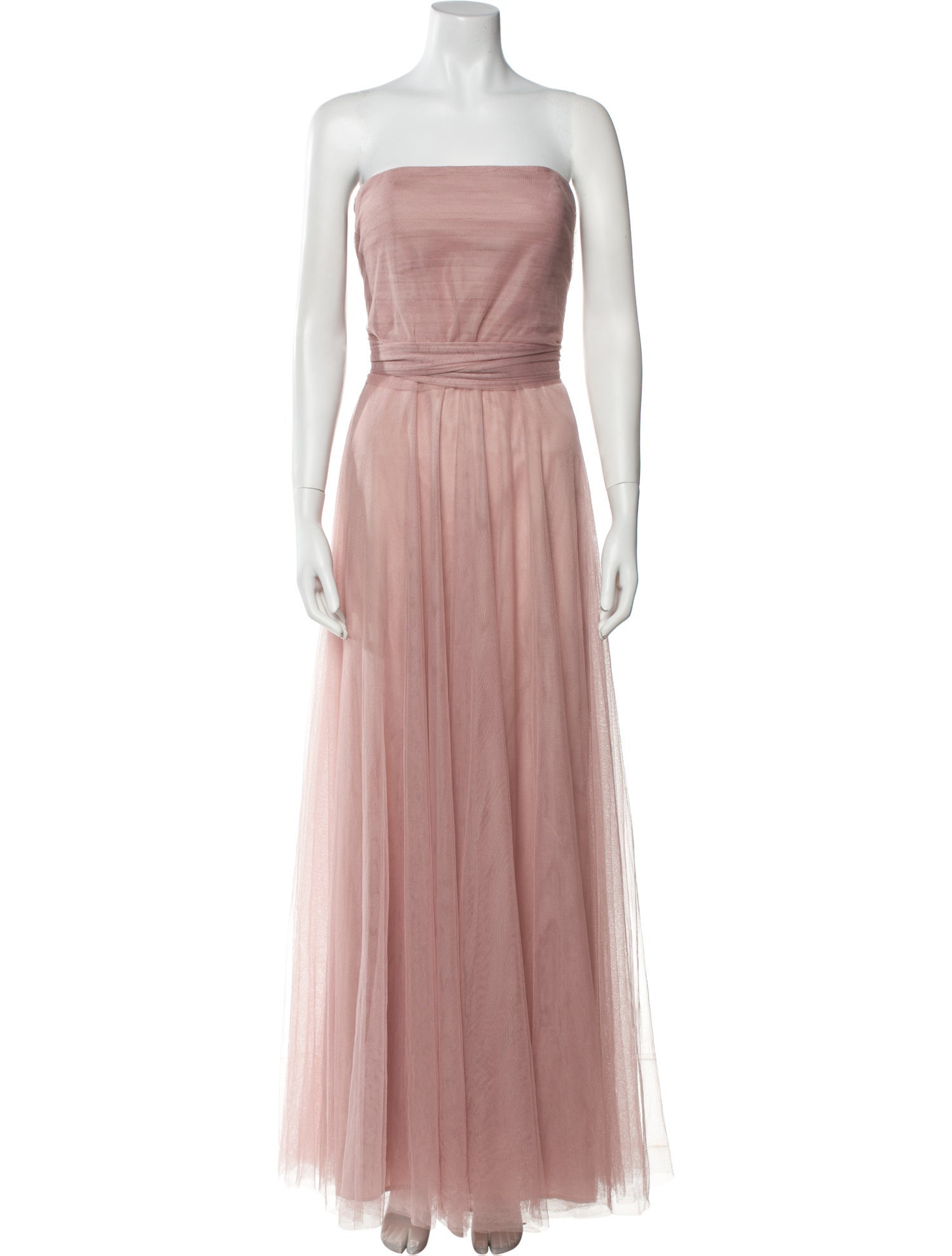 Jenny Yoo Strapless Long Dress