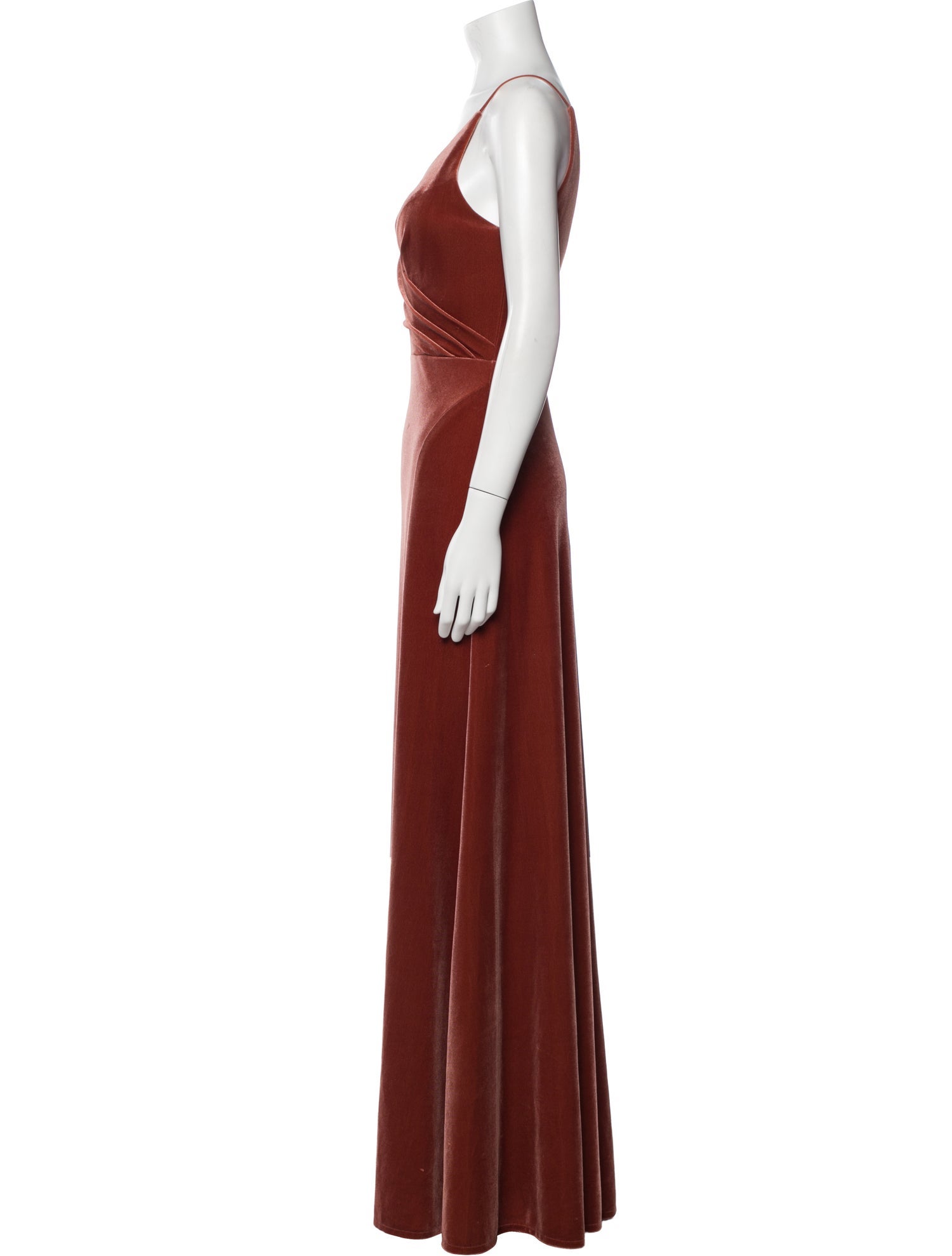 Jenny Yoo V-Neck Long Dress w/ Tags